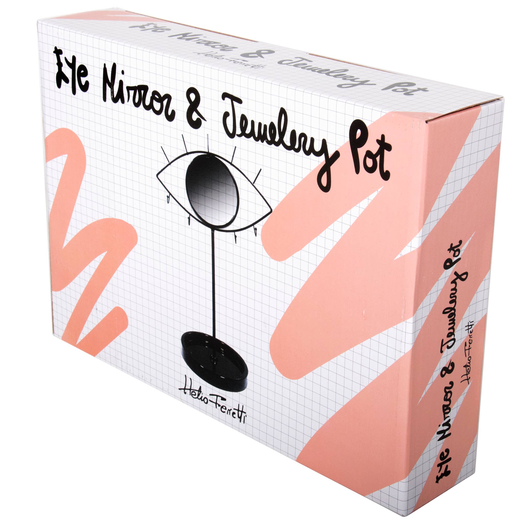 ESPEJO/JOYERO ojo negro