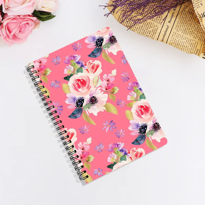 Cuaderno Flores A5