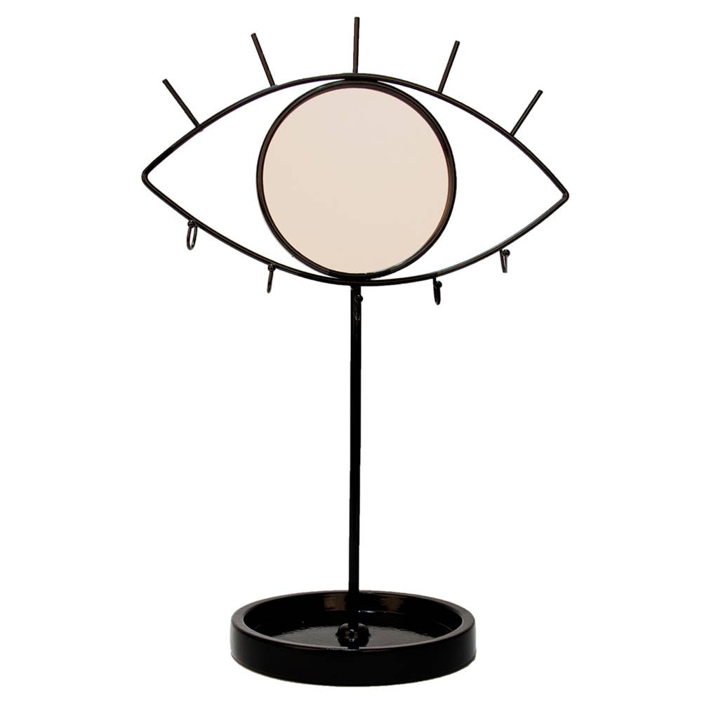 ESPEJO/JOYERO ojo negro