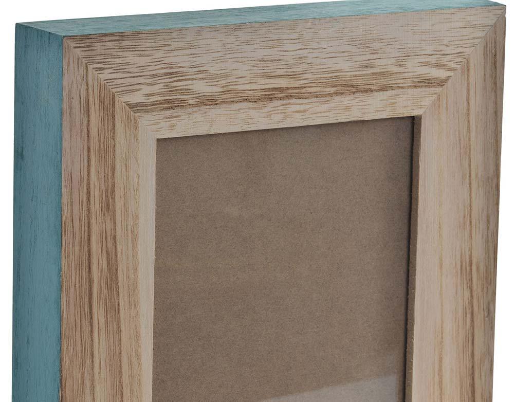 Portafotos madera tropical