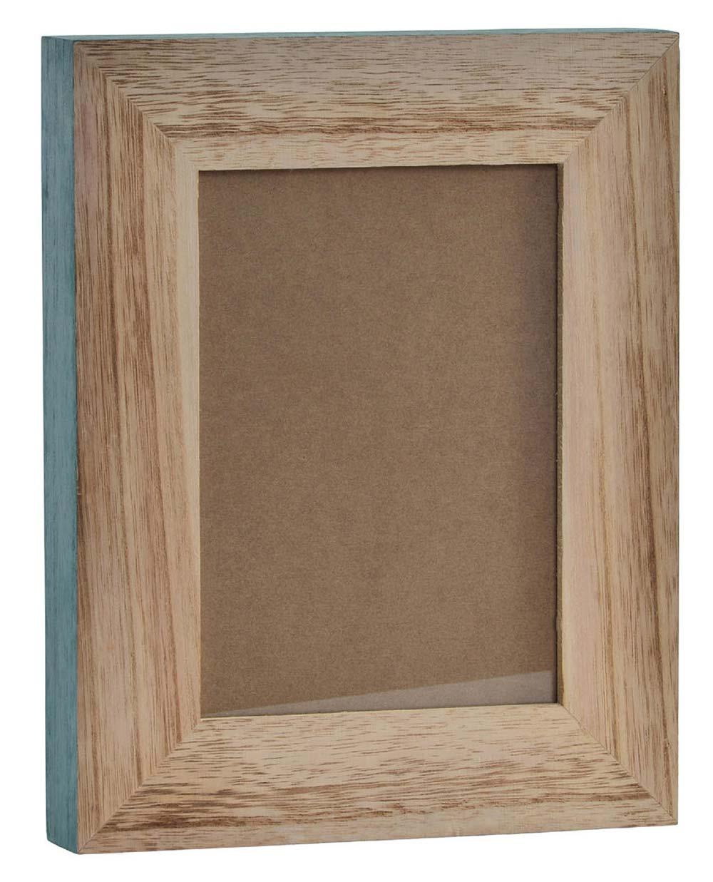 Portafotos madera tropical