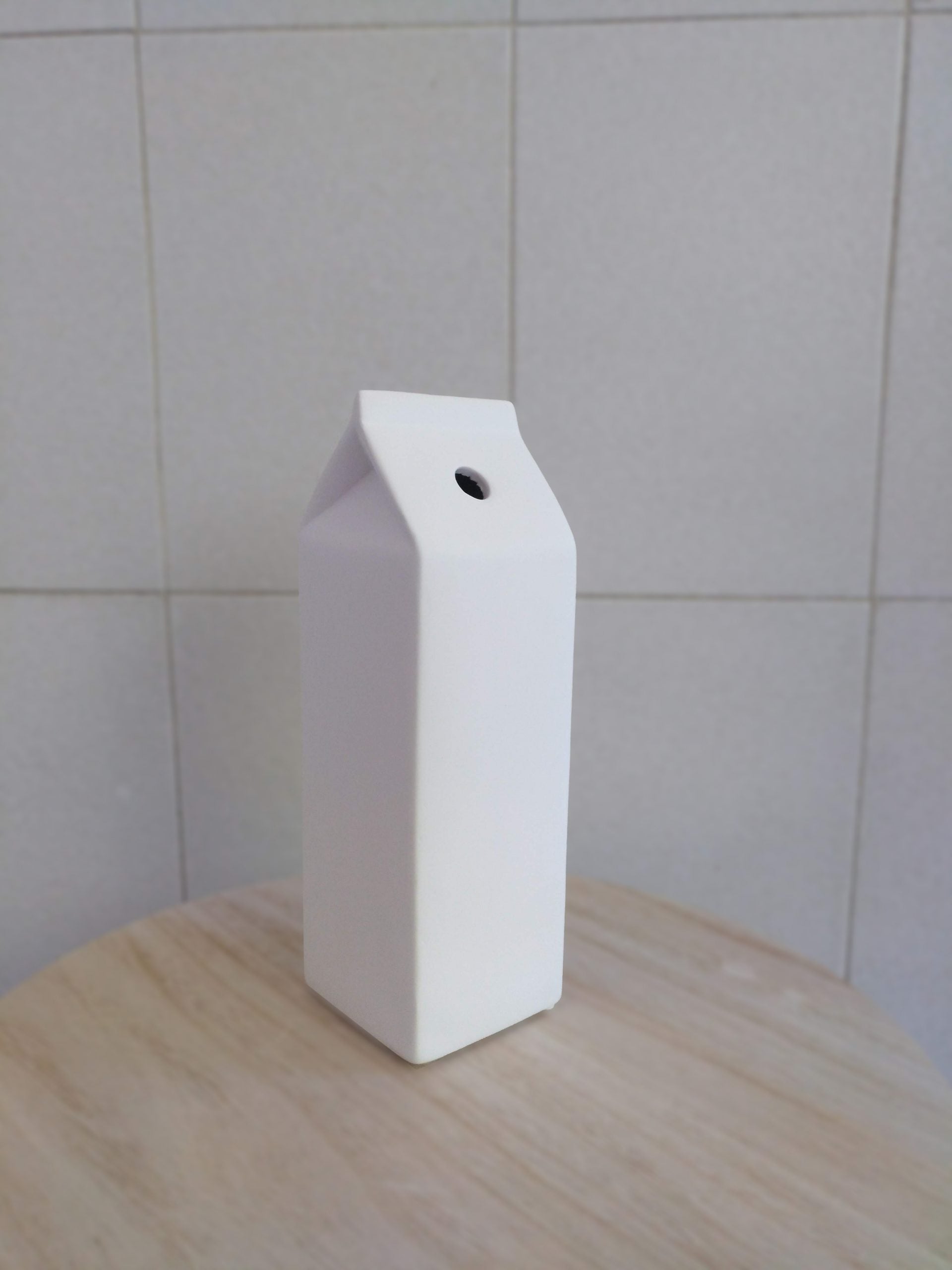 Jarrón brick de leche