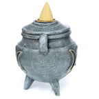 Quemador incienso caldero mágico