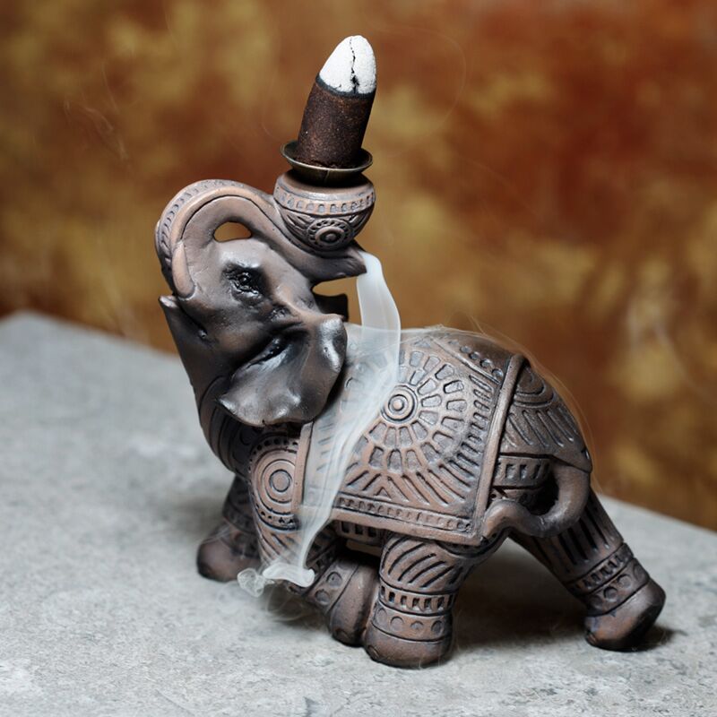 Quemador incienso elefante