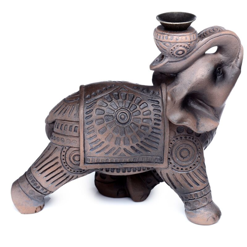 Quemador incienso elefante