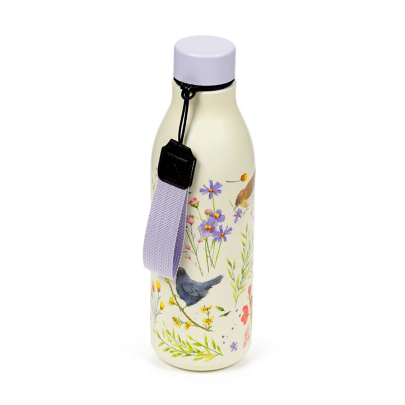 Botella térmica diseño floral