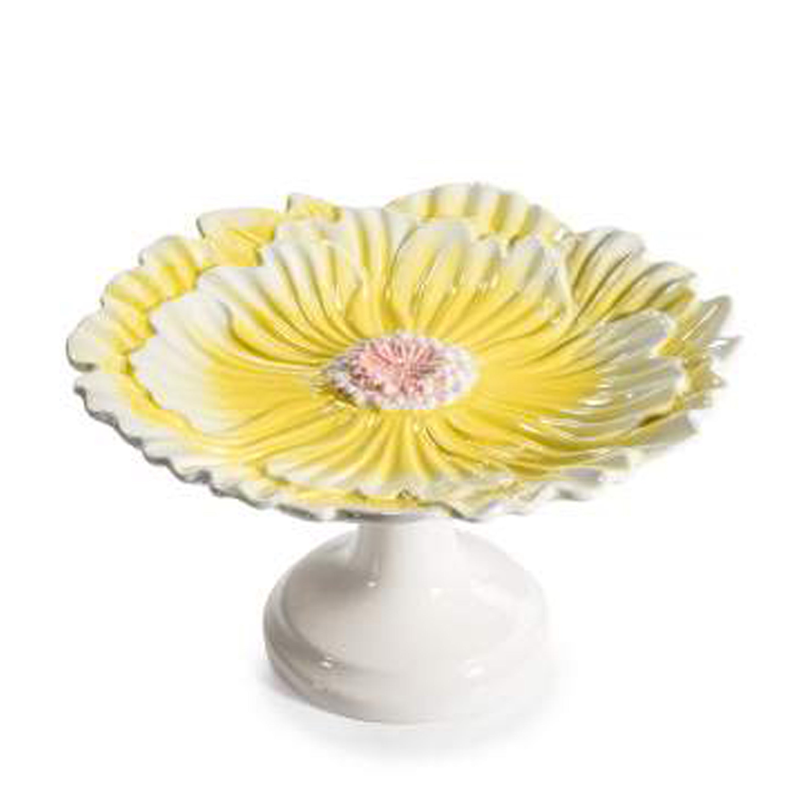 Bandeja para comida con forma de flor