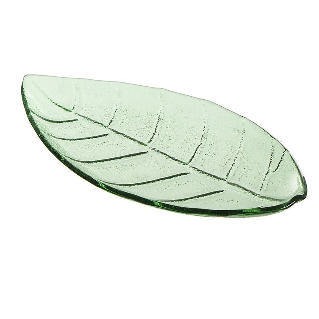 Bandeja de cristal para decoración
