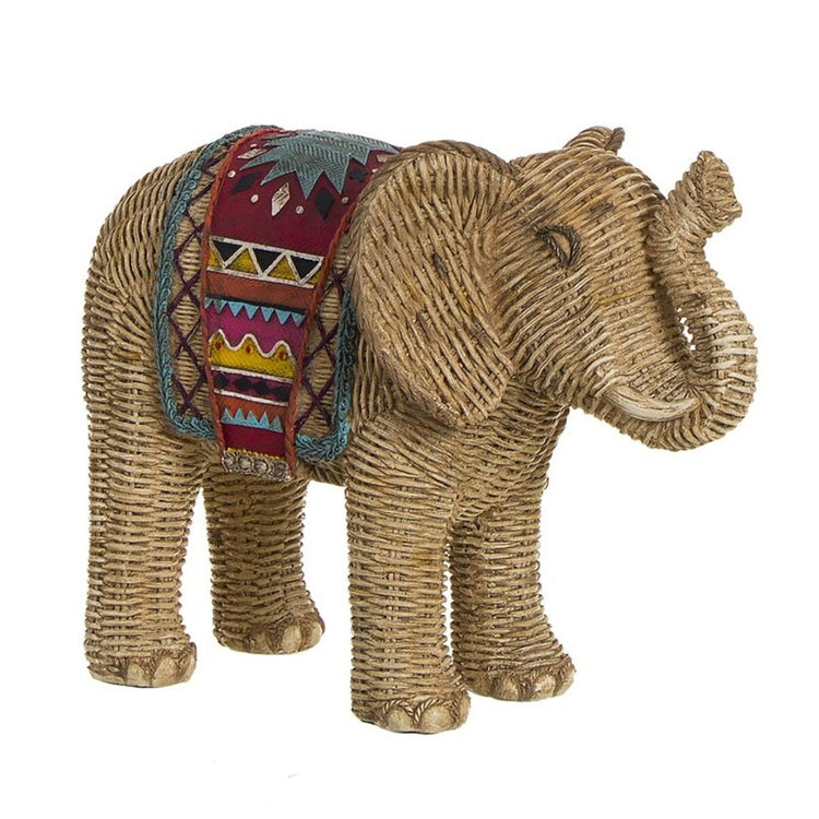 Elefante efecto ratán