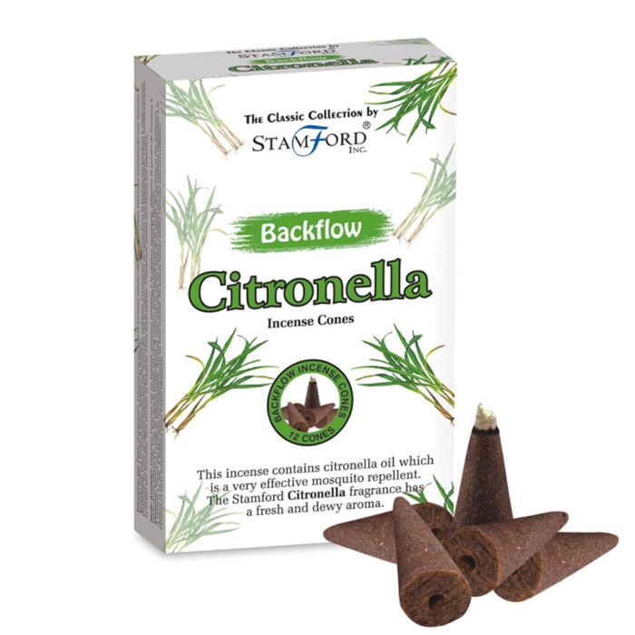 Conos incienso de reflujo Citronella