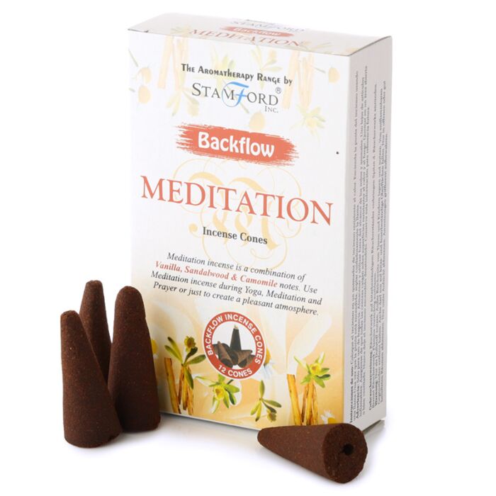 Conos incienso de reflujo Meditación