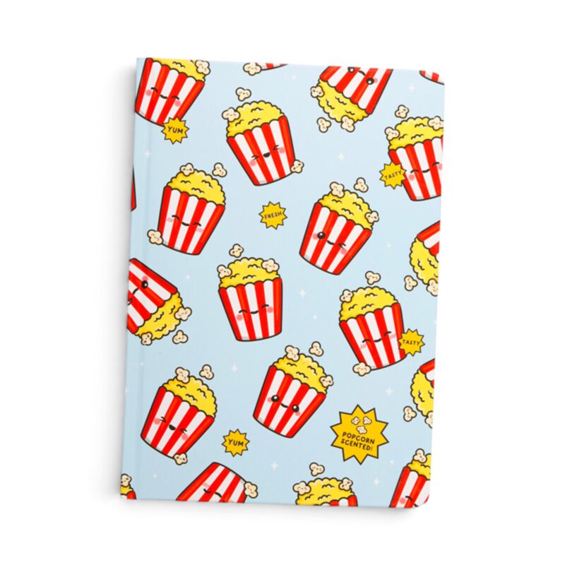 Libreta diseño palomitas