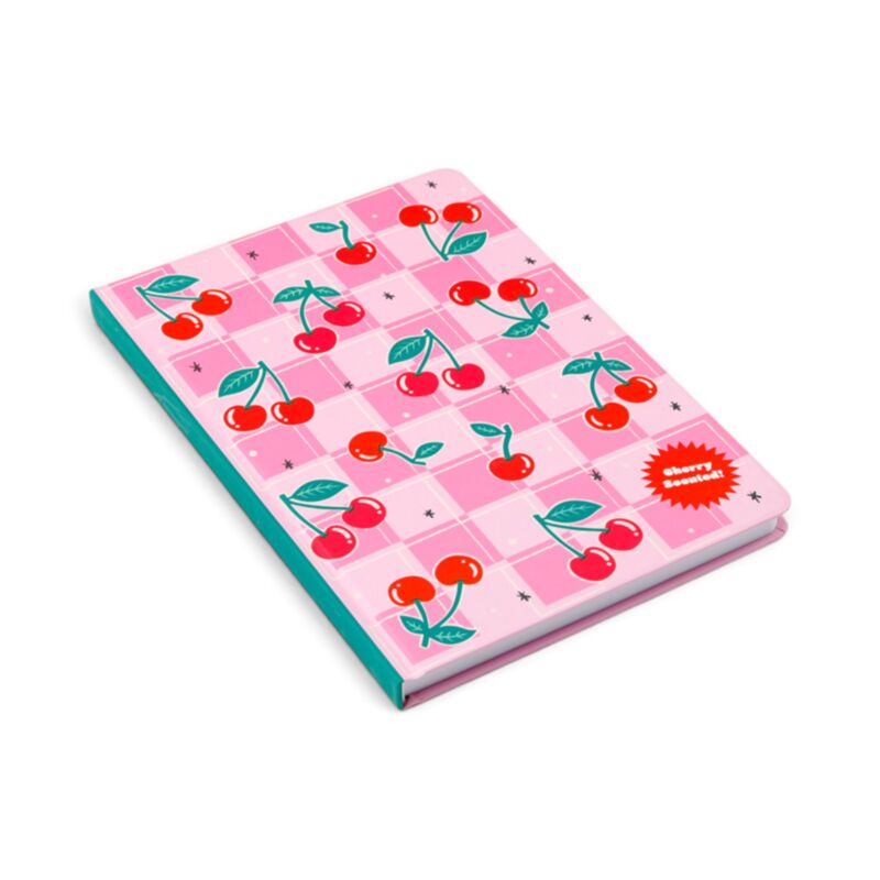 Libreta diseño cerezas