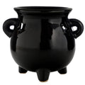 Quemador de aceite caldero negro