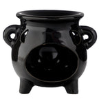 Quemador de aceite caldero negro