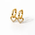 Pendientes susurro de amor