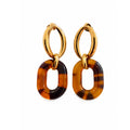 Pendientes cadena Carey