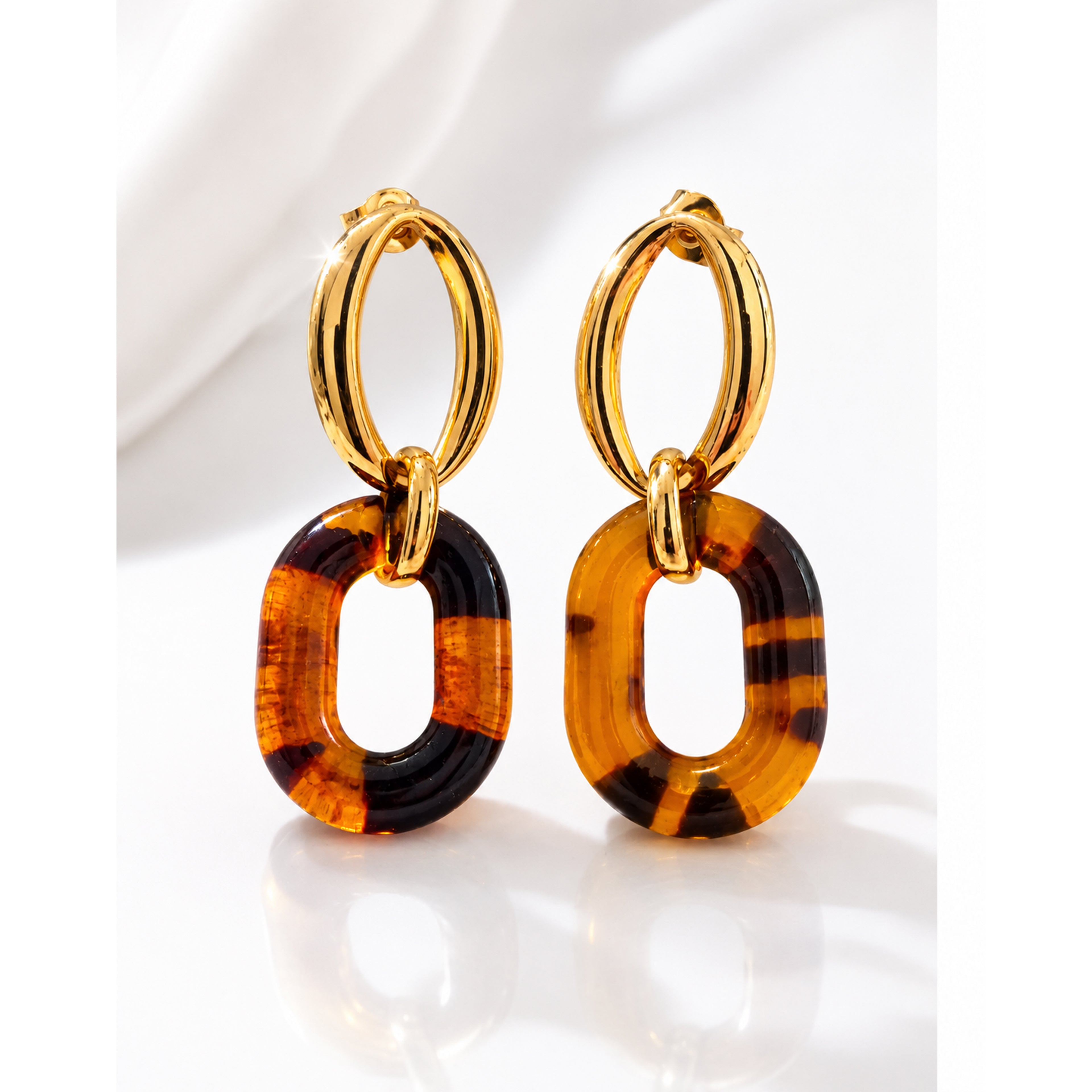 Pendientes cadena Carey