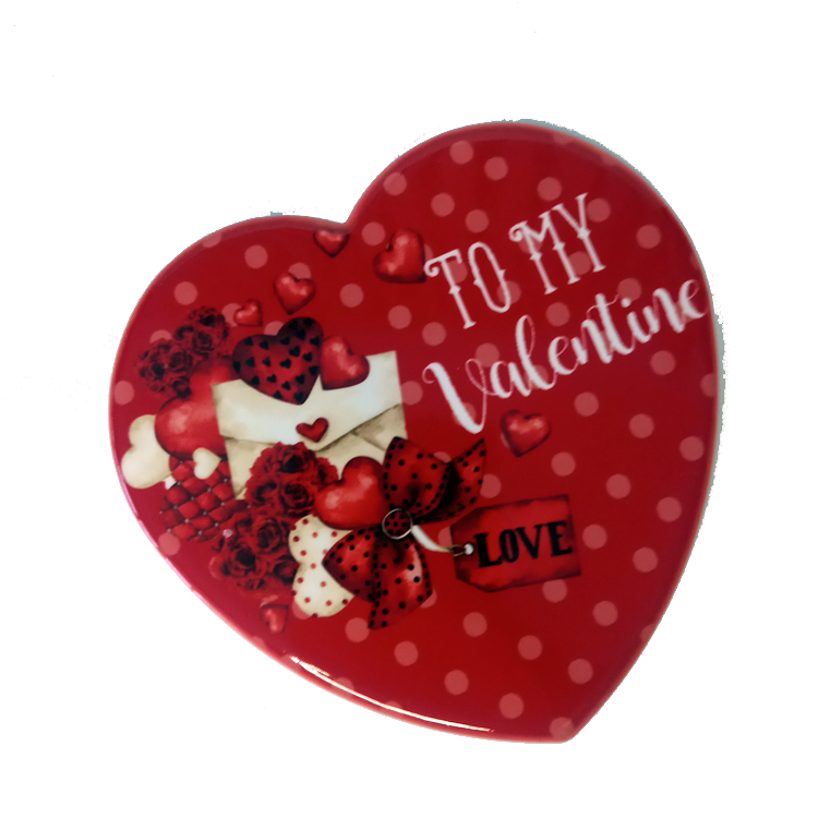 Protector de mesa corazón