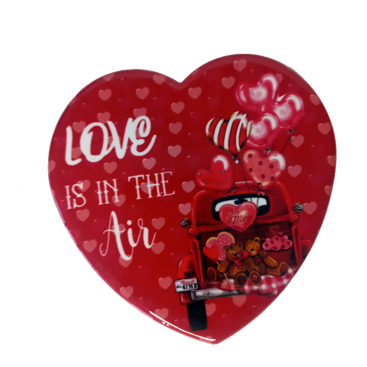 Protector de mesa corazón