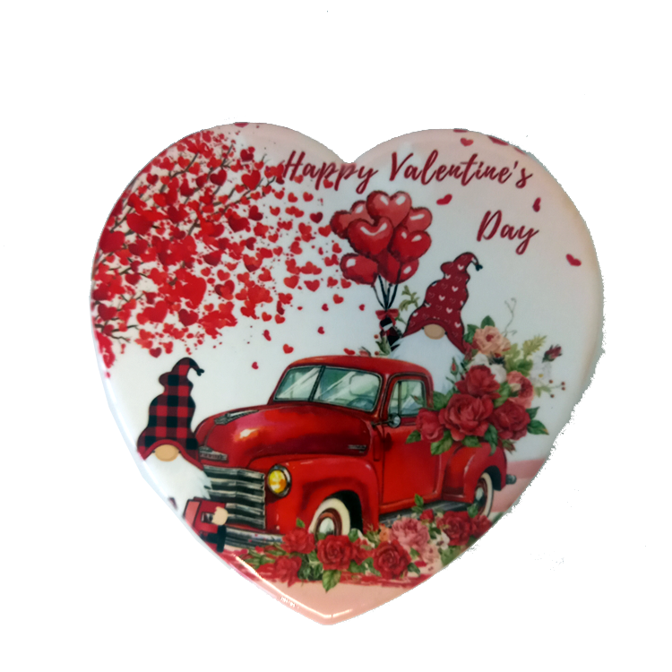 Protector de mesa corazón