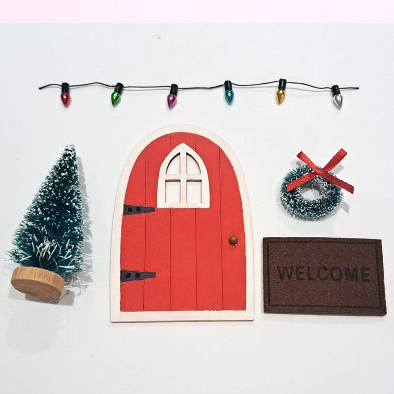 Puerta Duende de Navidad