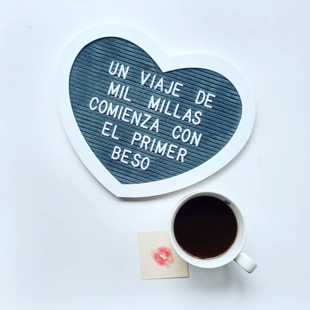Tablero con letras